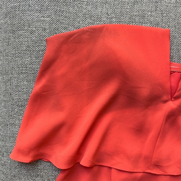 BCBG Maxazria Kate Coral Mini Dress , Size: 12 - Picture 9 of 17